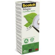 Tape SCOTCH® Magic 19mmx33m (9) pakke med 9 ruller 